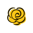 Ilustração Rosa Amarela - Ervas e Banhos na Umbanda.