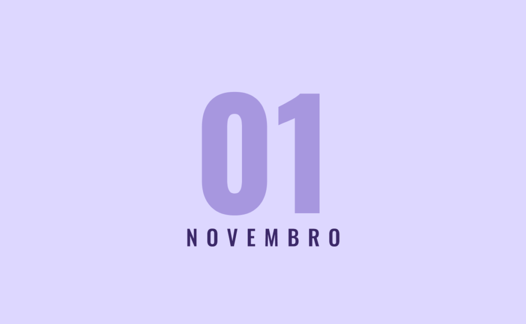 01 de Novembro